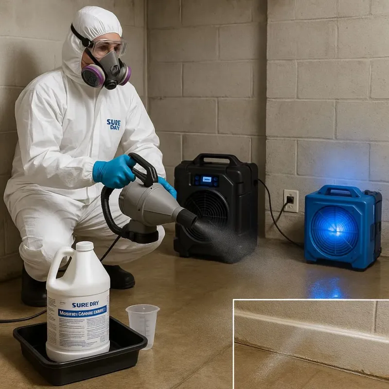 Sanitization and Odor Removal process in Surry, ME
