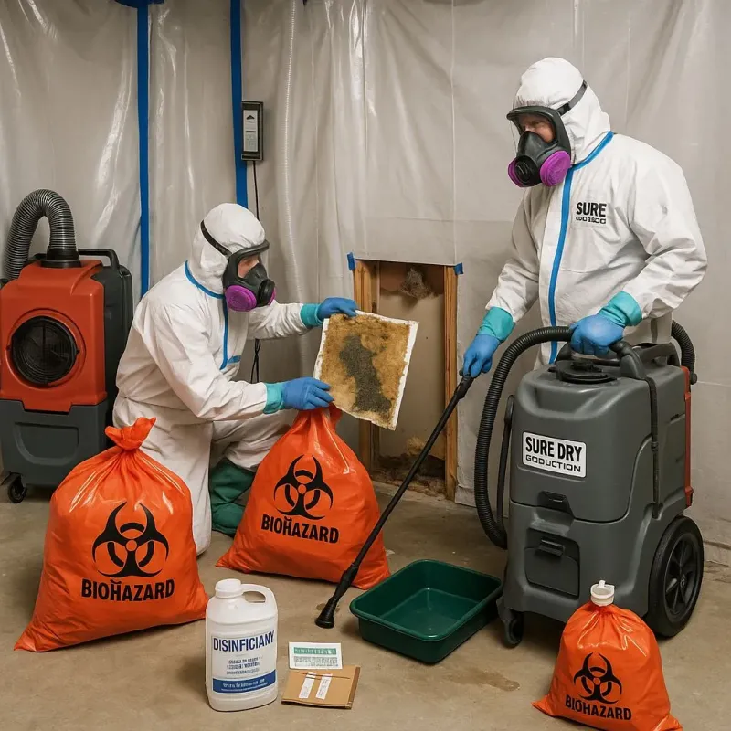 Contaminated Water Handling Protocols process in Surry, ME