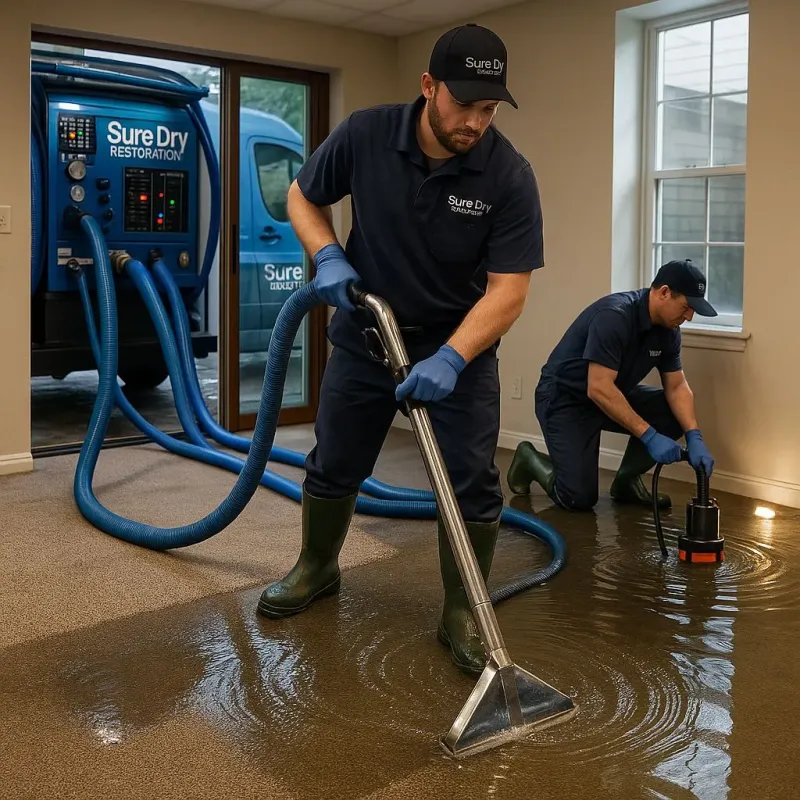 Water Extraction and Removal process in Surry, ME